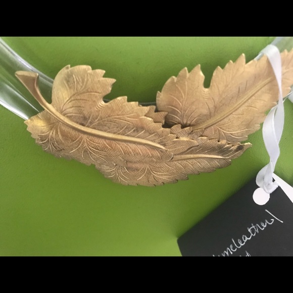 Leather pocketbook with acrylic handle - Picture 2 of 8